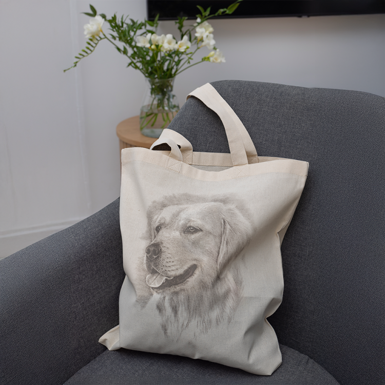 Torba bawełniana pies GOLDEN RAVI